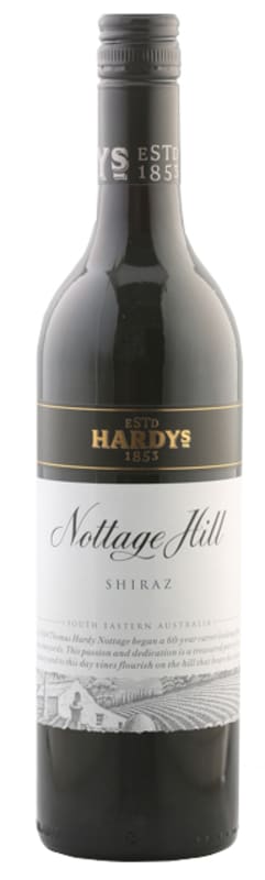 Hardys Nottage Hill Shiraz 2012 Front Bottle Shot