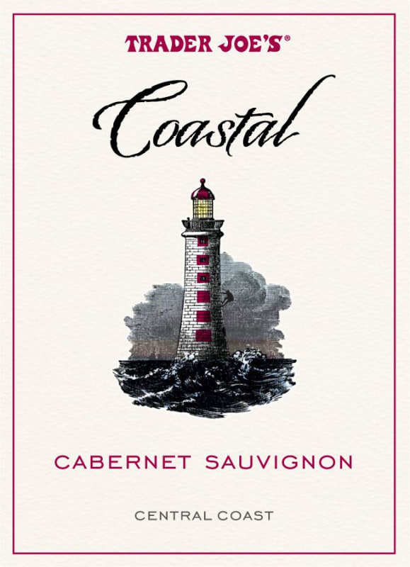 Trader Joe's Coastal Cabernet Sauvignon 2016 Front Label