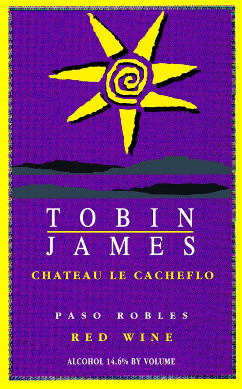 Tobin James Chateau Le Cacheflo Red Wine 2010 Front Label