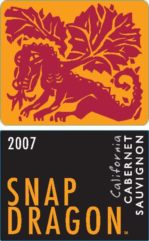 Snap Dragon Cabernet Sauvignon 2007 Front Label