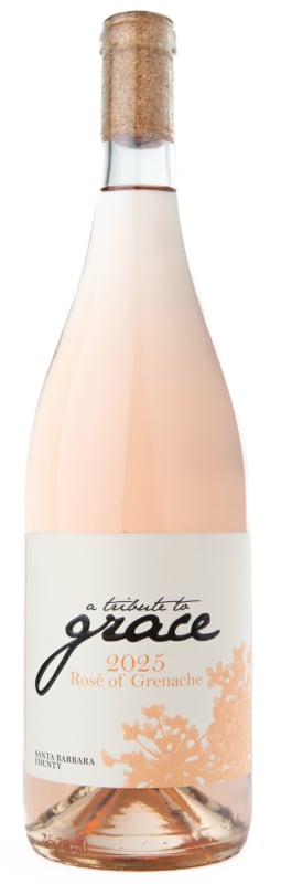 A Tribute to Grace Santa Barbara Rose of Grenache 2025 Front Bottle Shot