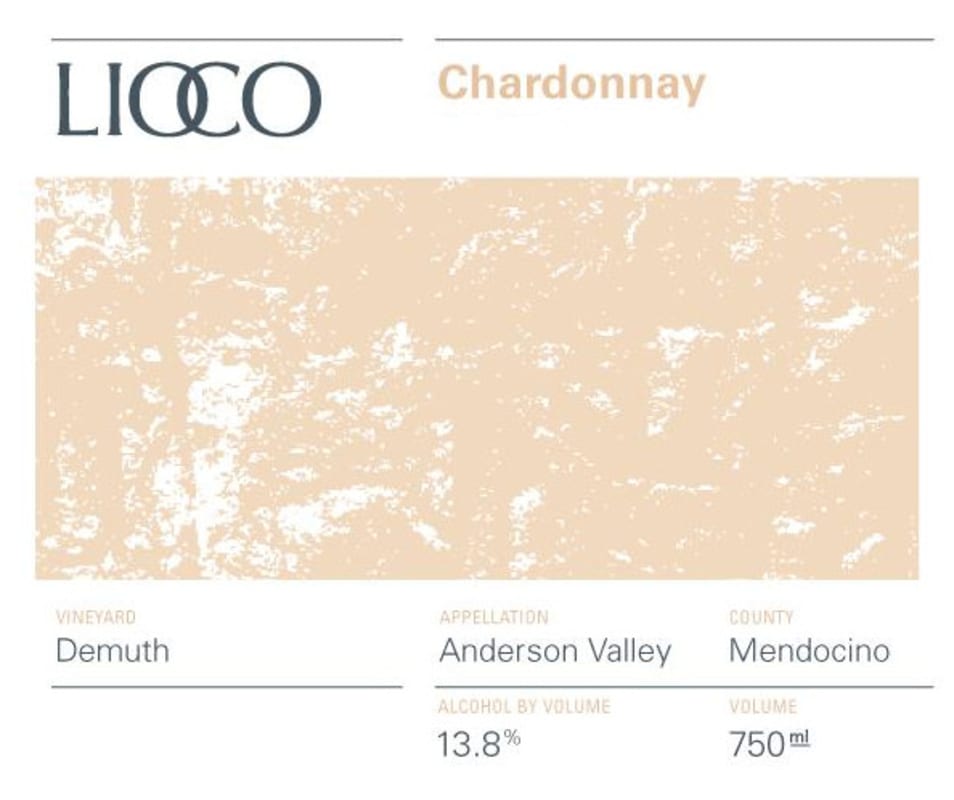 Lioco Demuth Vineyard Chardonnay 2008 Front Label