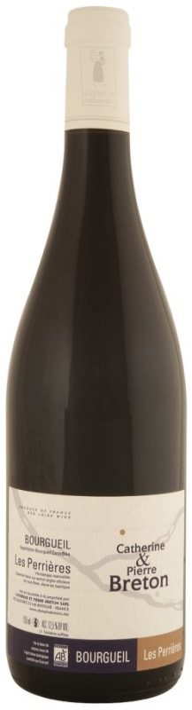 Catherine & Pierre Breton Bourgueil Les Perrieres 2013 Front Bottle Shot