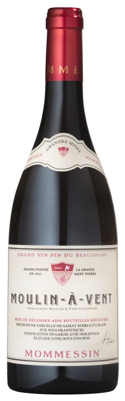 Mommessin Moulin-a-Vent 2018 Front Bottle Shot