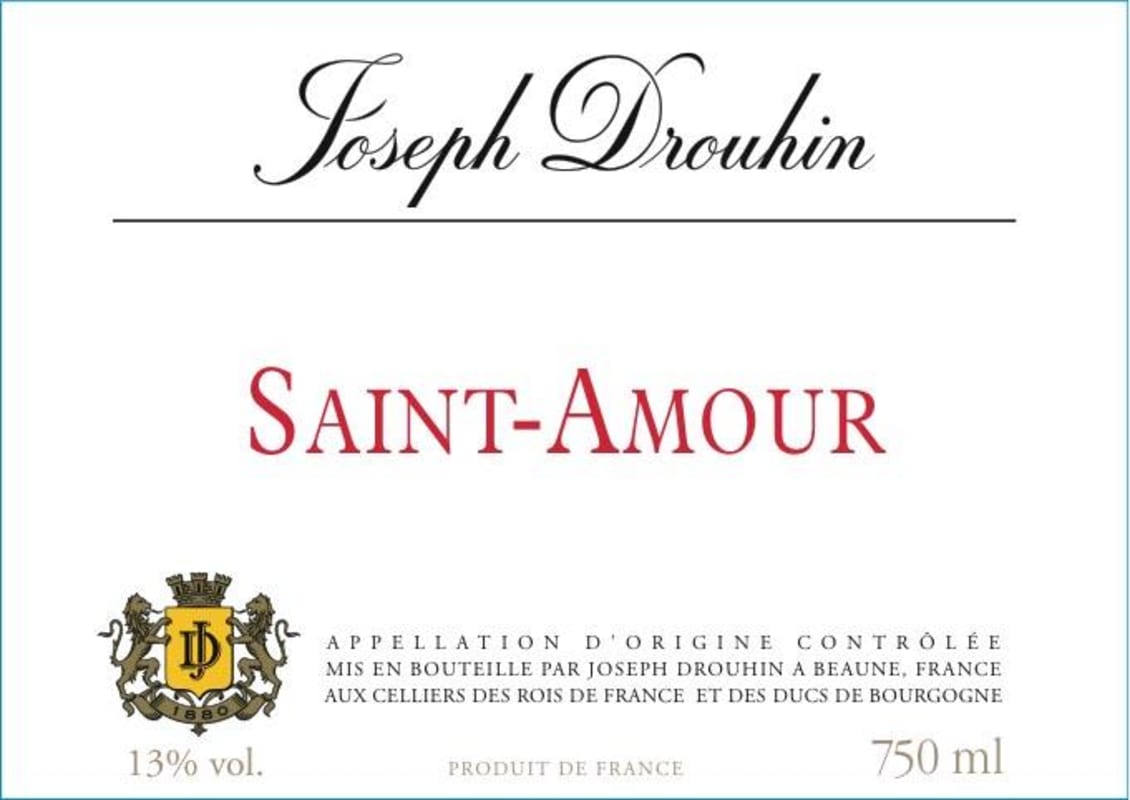 Joseph Drouhin Saint-Amour 2011 Front Label