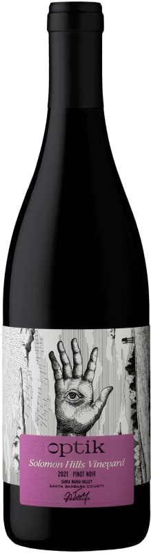 Optik Solomon Hills Pinot Noir 2021 Front Bottle Shot