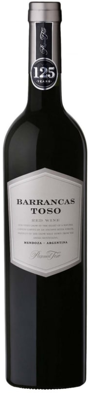 Pascual Toso Barrancas 2018 Front Bottle Shot