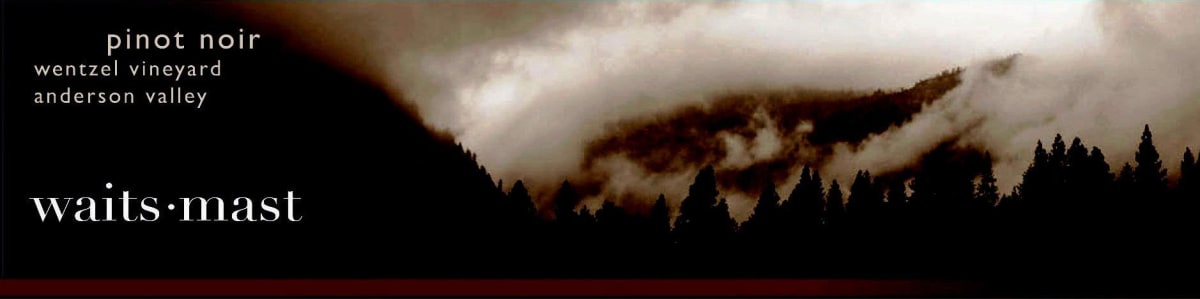 Waits-Mast Family Cellars Wentzel Pinot Noir 2014 Front Label