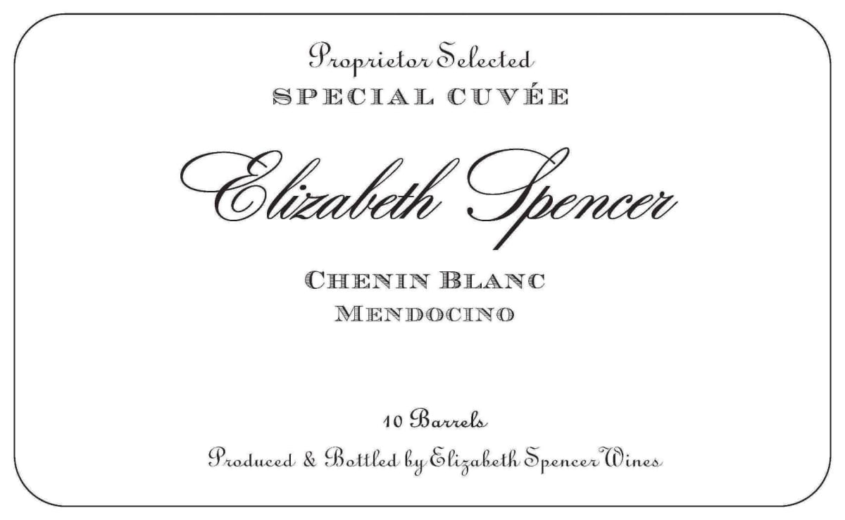 Elizabeth Spencer Mendocino Chenin Blanc 2007 Front Label