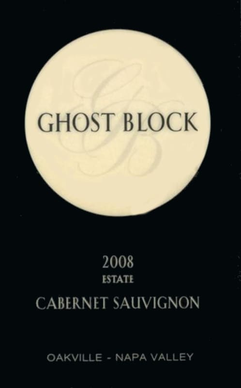 Bonded Winery Number 9 Ghost Block Estate Cabernet Sauvignon 2008 Front Label