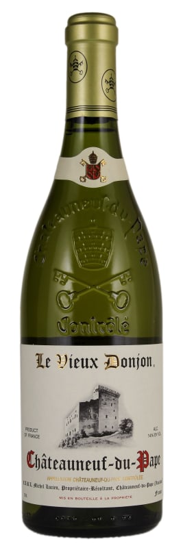 Le Vieux Donjon Chateauneuf-du-Pape Blanc 2021 Front Bottle Shot