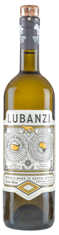 Lubanzi Chenin Blanc 2023 Front Bottle Shot