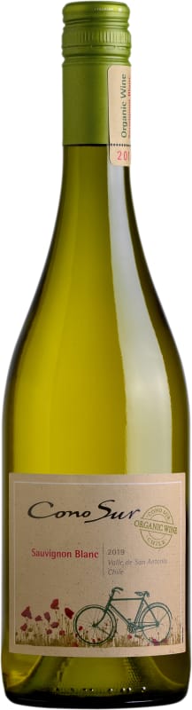 Cono Sur Organic Sauvignon Blanc 2019 Front Bottle Shot