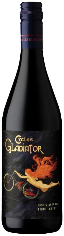 Cycles Gladiator Pinot Noir 2020 Front Bottle Shot