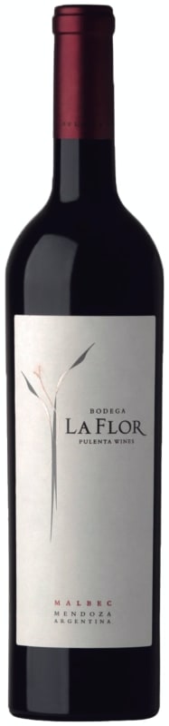 Pulenta La Flor Malbec 2020 Front Bottle Shot