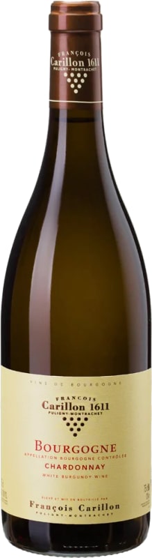 Francois Carillon Bourgogne Chardonnay 2022 Front Bottle Shot