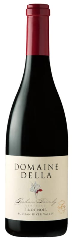 Domaine Della Graham Family Vineyard Pinot Noir 2022 Front Bottle Shot