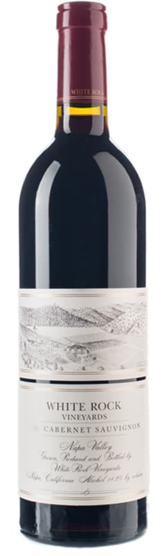 White Rock Vineyards Cabernet Sauvignon 2021 Front Bottle Shot