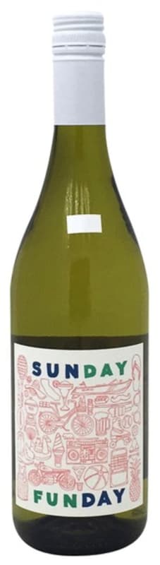 Sunday Funday Chardonnay 2016 Front Bottle Shot