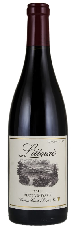 Littorai Platt Vineyard Pinot Noir 2014 Front Bottle Shot