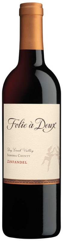 Folie a Deux Dry Creek Zinfandel 2011 Front Bottle Shot