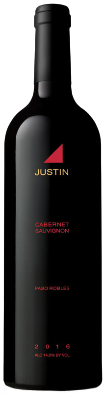 Justin Cabernet Sauvignon 2016 Front Bottle Shot