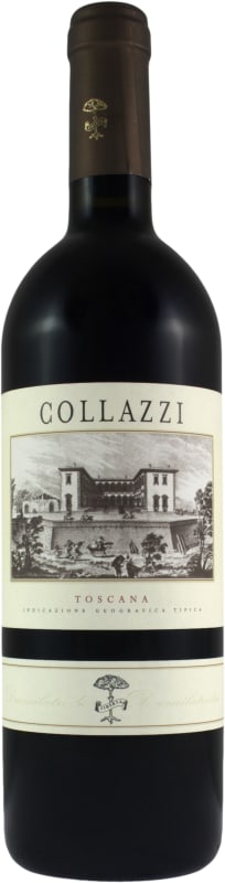 I Collazzi Toscana Rosso 2017 Front Bottle Shot