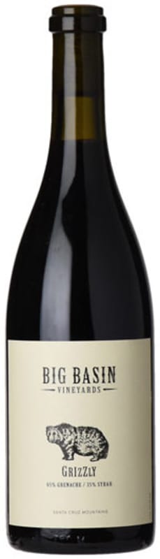Big Basin Grizzly Grenache 2013 Front Bottle Shot