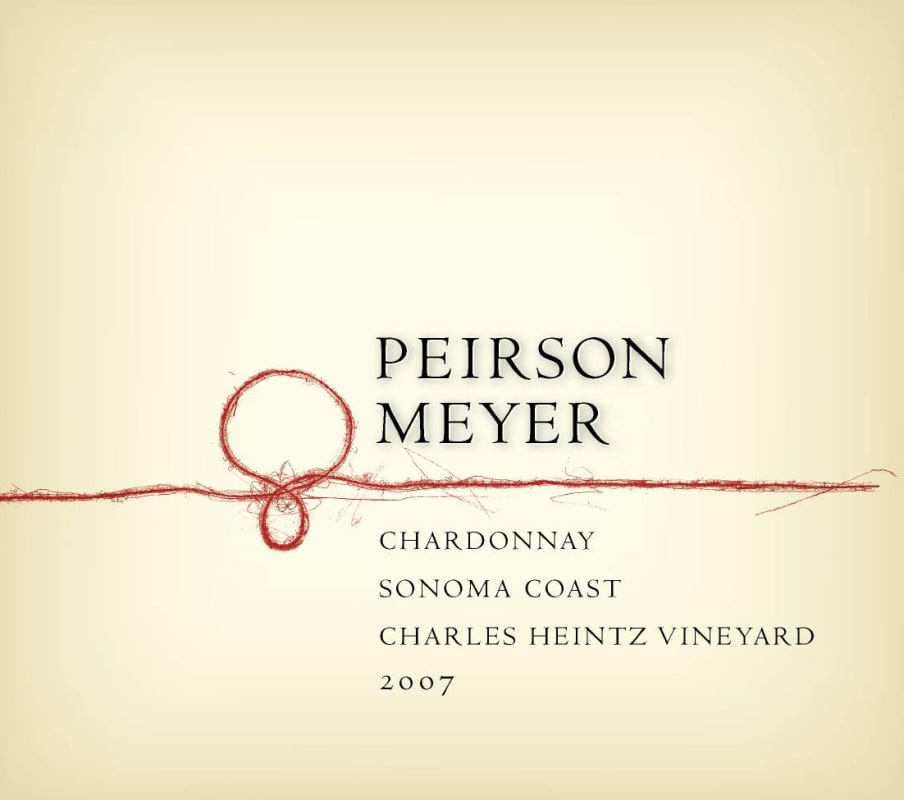 Peirson Meyer Charles Heintz Chardonnay 2007 Front Label