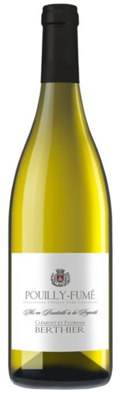 Clement & Florian Berthier Pouilly Fume 2017 Front Bottle Shot