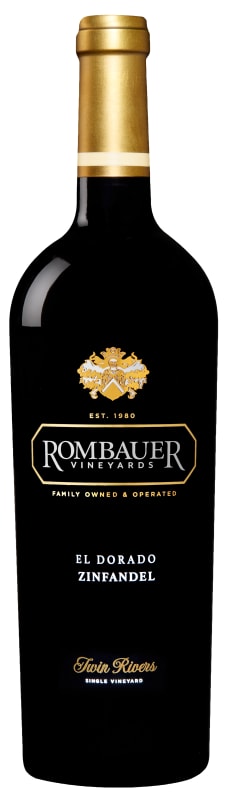 Rombauer El Dorado Twin Rivers Zinfandel 2022 Front Bottle Shot