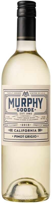 Murphy-Goode Pinot Grigio 2016 Front Bottle Shot