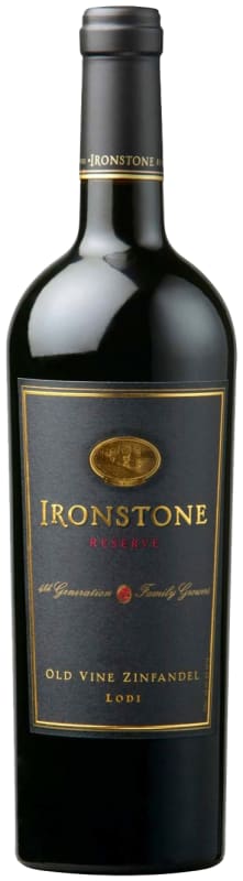 Ironstone Reserve Old Vine Zinfandel 2016 Front Bottle Shot