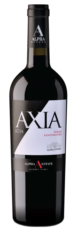 Alpha Estate Axia Syrah-Xinomavro 2022 Front Bottle Shot