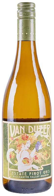 Van Duzer Pinot Gris 2018 Front Bottle Shot