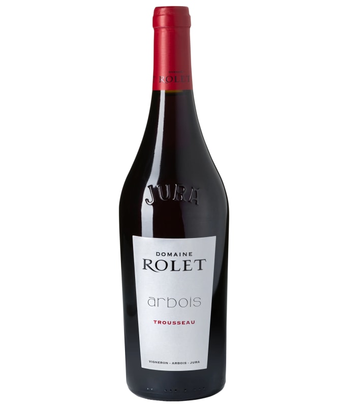 Domaine Rolet Arbois Trousseau 2020 Front Bottle Shot