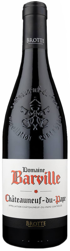 Maison Brotte Chateauneuf-du-Pape Domaine Barville 2024 Front Bottle Shot