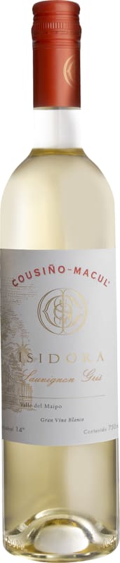 Cousino Macul Isidora Sauvignon Gris 2023 Front Bottle Shot