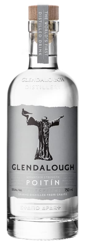Glendalough Mountain Strength Poitin Front Bottle Shot