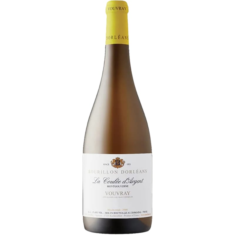 Domaine Bourillon-Dorleans Vouvray Sec Coulee d'Argent 2023 Front Bottle Shot