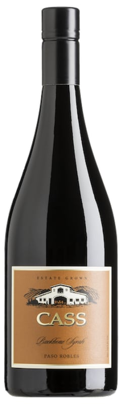 Cass Winery Backbone Syrah 2021 Front Bottle Shot