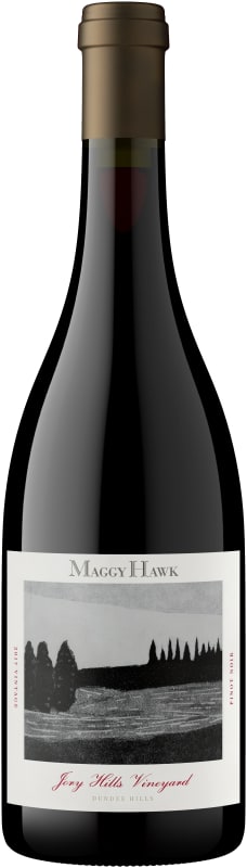 Maggy Hawk Oregon Jory Hills Pinot Noir 2017 Front Bottle Shot