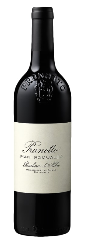 Prunotto Barbera d'Alba Pian Romualdo 2022 Front Bottle Shot