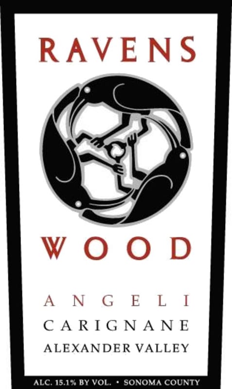 Ravenswood Angeli Carignan 2013 Front Label