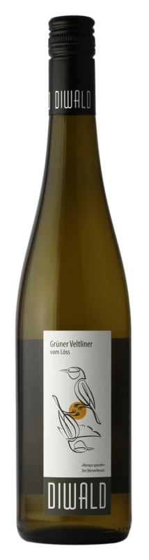 Diwald Gruner Veltliner vom Loess 2024 Front Bottle Shot