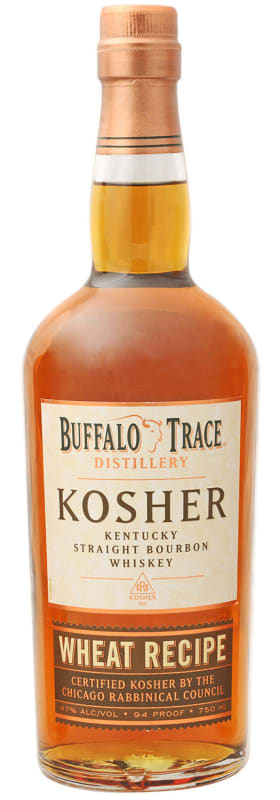 Buffalo Trace Kosher Wheat Recipe Bourbon Whiskey Front Bottle Shot