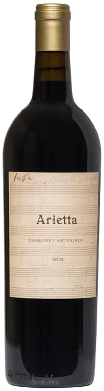 Arietta Cabernet Sauvignon 2021 Front Bottle Shot