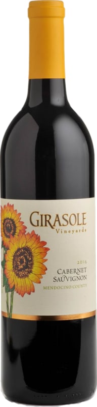 Girasole Vineyards Cabernet Sauvignon 2016 Front Bottle Shot