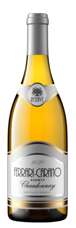 Ferrari-Carano Reserve Chardonnay 2020 Front Bottle Shot