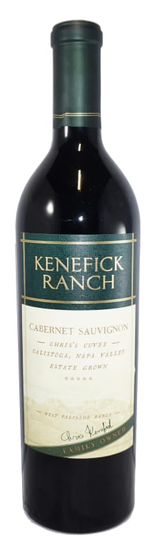 Kenefick Ranch Chris's Cuvee Cabernet Sauvignon 2013 Front Bottle Shot